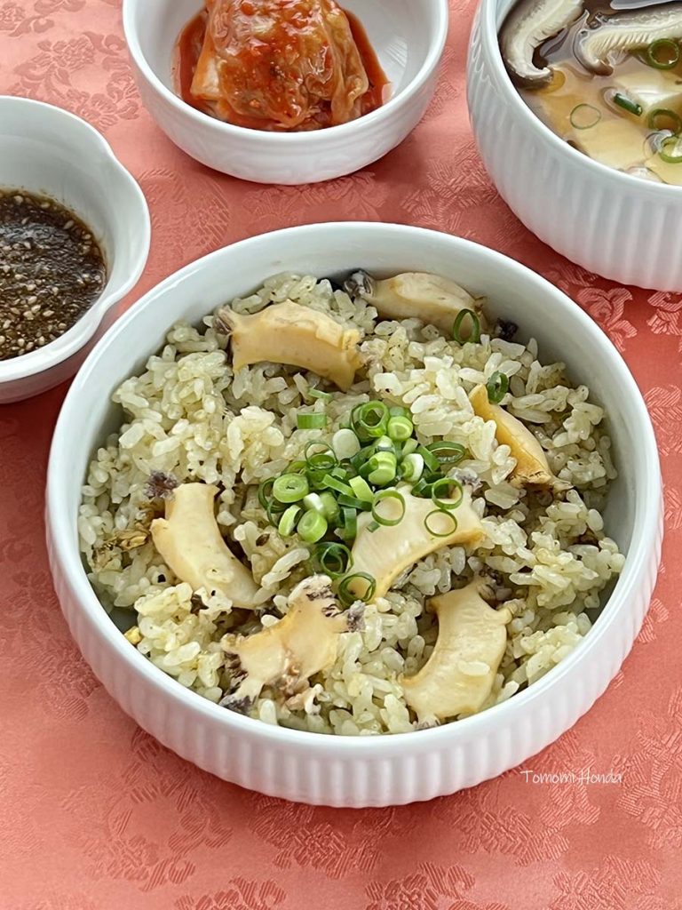 韓国産のアワビを使ったアワビの炊き込みご飯！ | 韓国料理研究家 本田朋美（ほんだともみ）のオフィシャルサイト